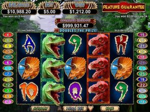 megasaur progressive slot game