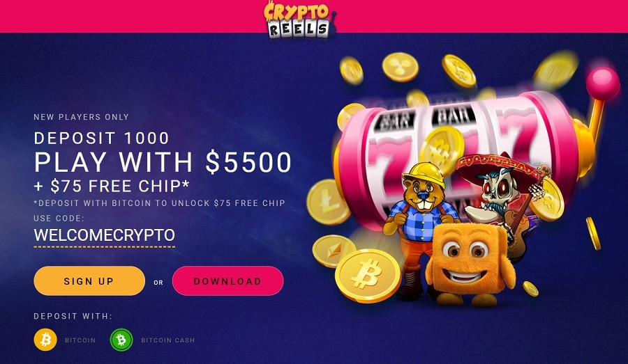 Top Rated casinos - Crypto Reels casino