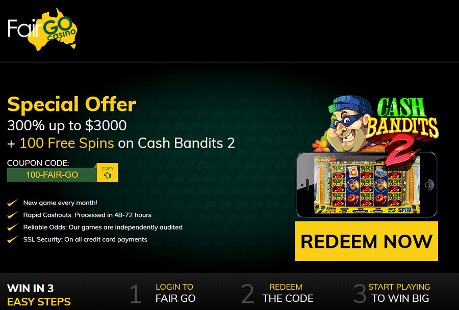 Fair Go casino welcome Norulesbonus