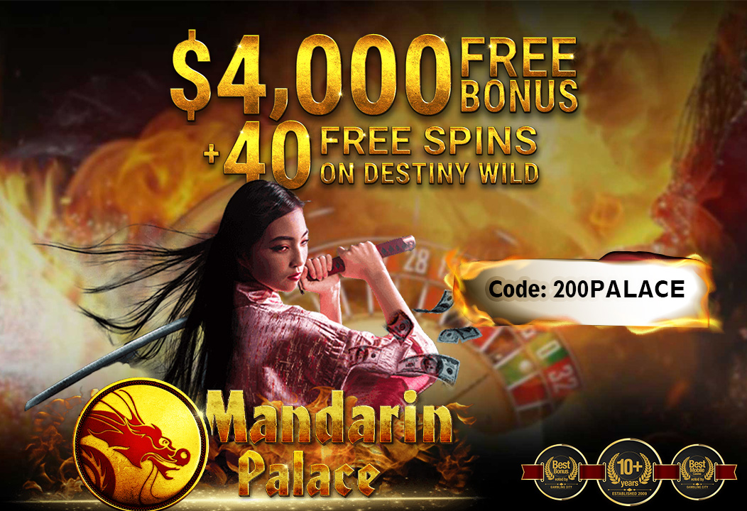 Mandarin Palace Casino 200 Bonus Up To 4,000