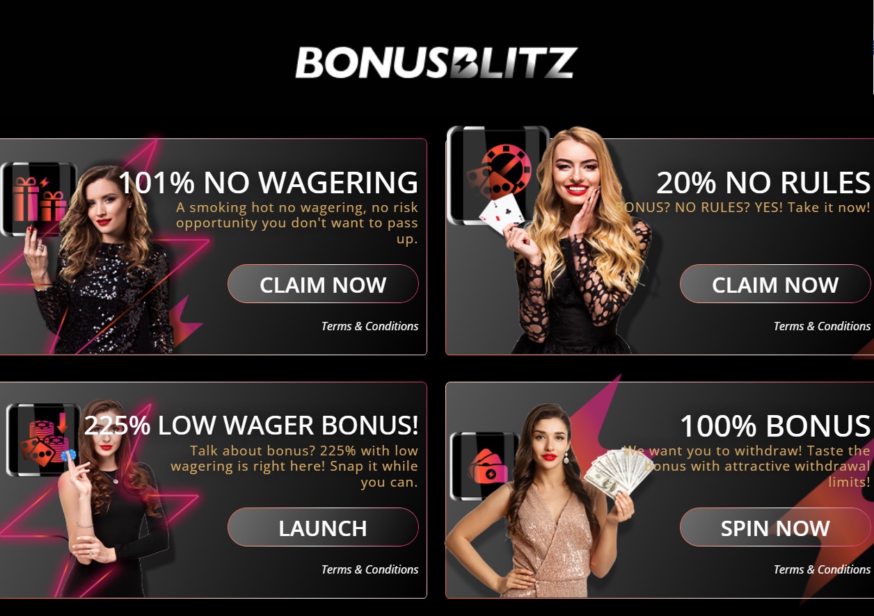 Bonus Blitz Casino Lightning Network Offer - Real Cash Bonus